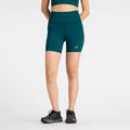Biker Short New Balance — Verde Petróleo