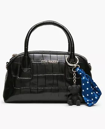 Steve Madden Mini Barrel Negro Croco