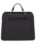 Steve Madden Structured Satchel Negro