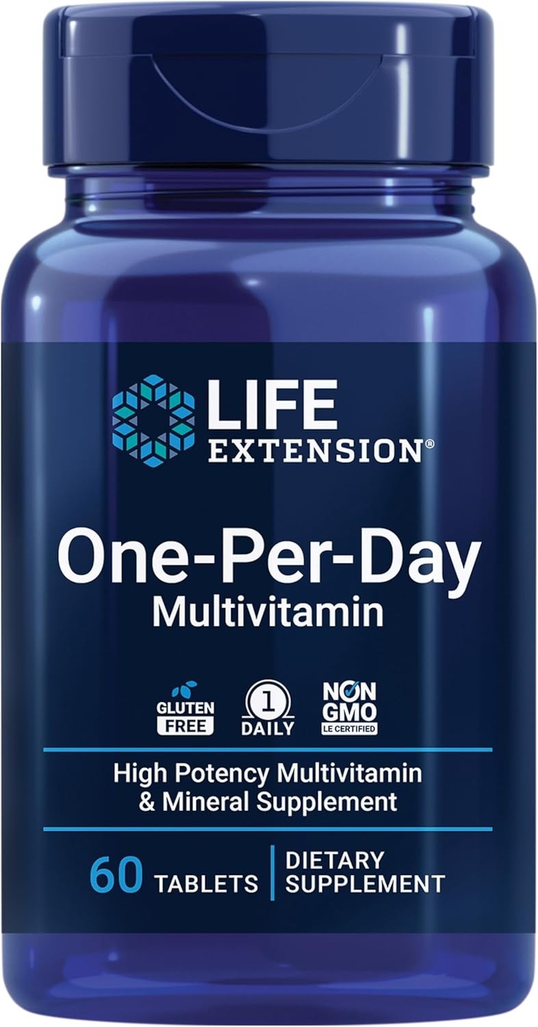 Life Extension One-Per-Day Multivitamínico 60 Tabletas
