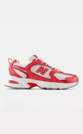 New Balance 530 — Blanco/Coral