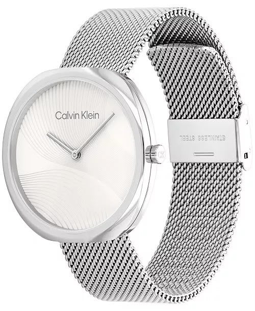 Reloj Calvin Klein Mujer Malla Milanesa