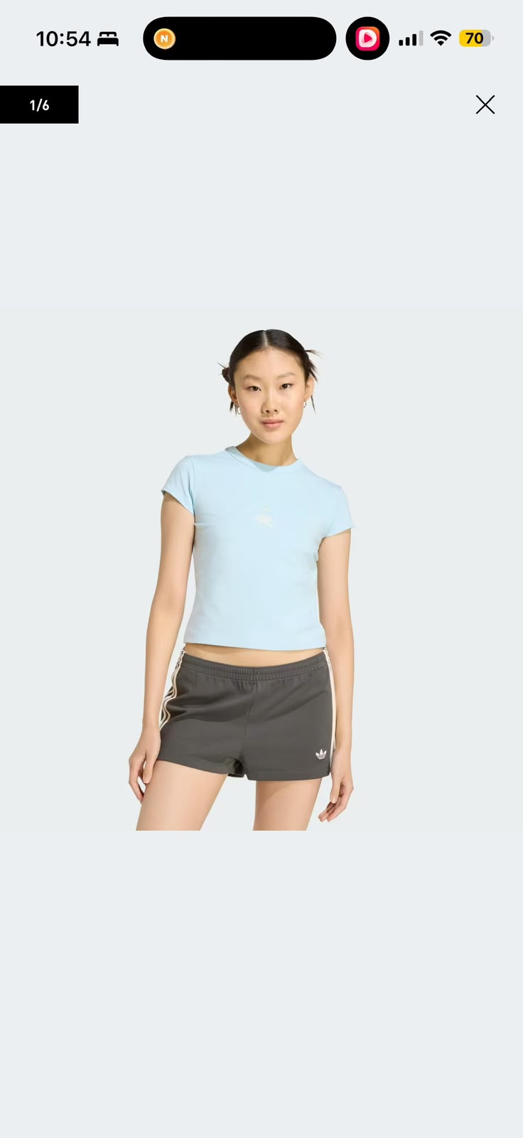 Set Adidas Casual — Azul y Gris