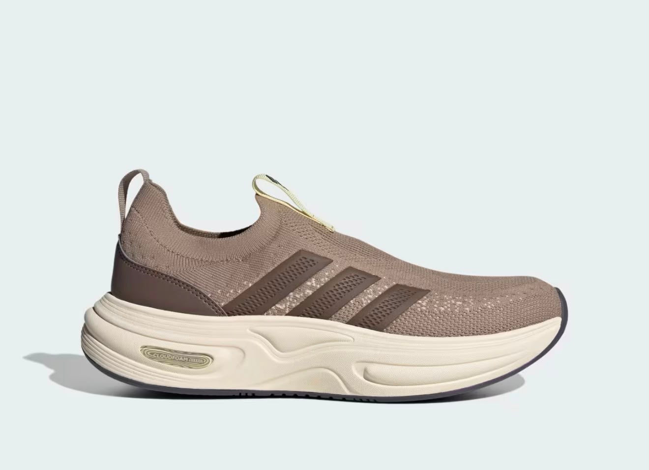 Adidas Cloudfoam Slip-On — Beige